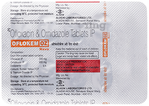 Oflokem OZ Tablet image