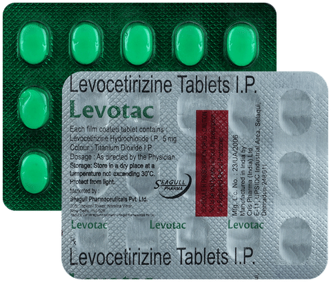 Levotac  5mg Tablet image