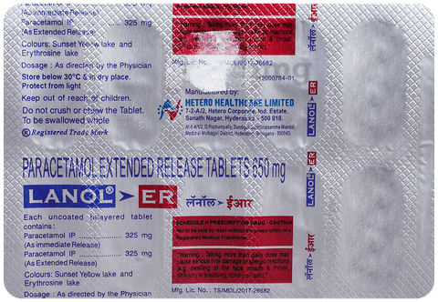 Lanol ER Tablet image