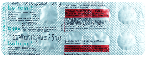 Isotroin 5 Capsule image