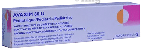 Avaxim 80U Pediatric Vaccine