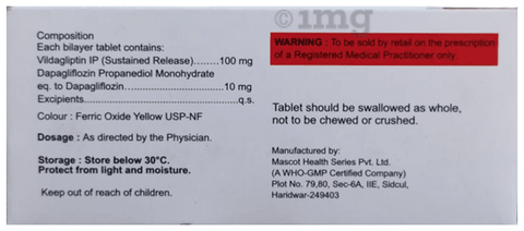 Vridapa-V 10/100 Tablet SR