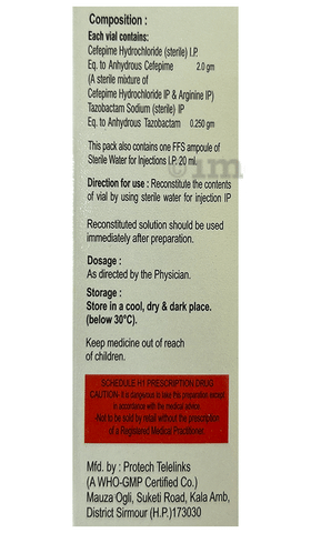 Cefebactum-TZ Injection image
