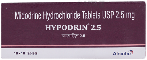 Hypodrin 2.5 Tablet image Hypodrin 2.5 Tablet image