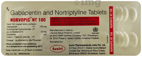 Nurvopic NT 100 Tablet image