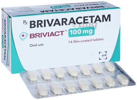 Briviact 100mg Tablet image Briviact 100mg Tablet image