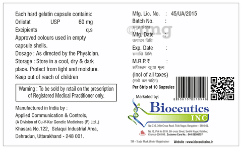 Orlifat Capsule image