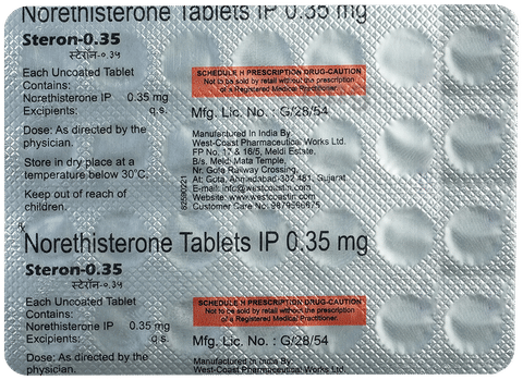 Steron 0.35 Tablet image