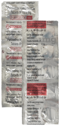 Parogen 12.5mg Tablet CR 1