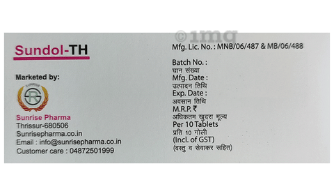 Sundol-TH Tablet image