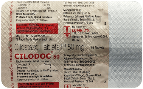 Cilodoc 50 Tablet image