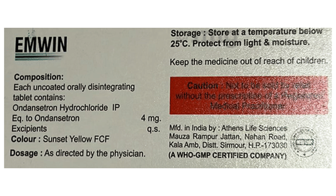 Emwin Tablet MD image