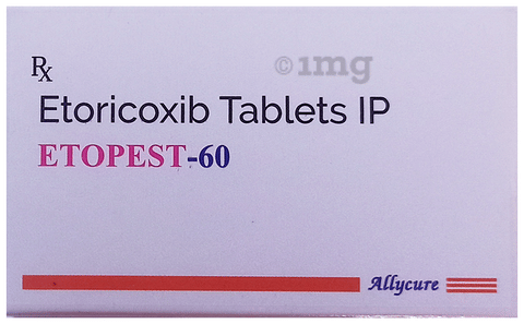 Etopest 60 Tablet image Etopest 60 Tablet image
