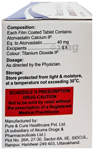 Atrostat 40 Tablet image Atrostat 40 Tablet image