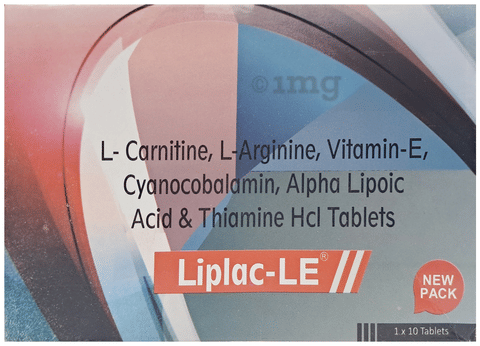 Liplac-LE Tablet: Buy strip of 10.0 tablets at   in India  | 1mg