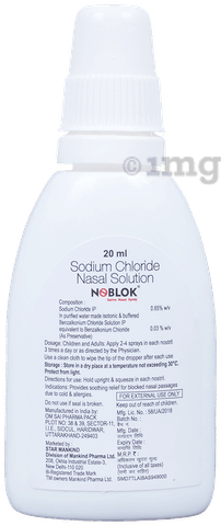 Noblok Nasal Spray image Noblok Nasal Spray image