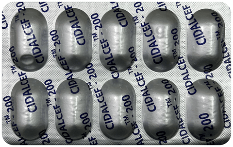Cidalcef 200 Tablet image
