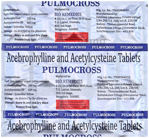 Pulmocross Tablet image Pulmocross Tablet image