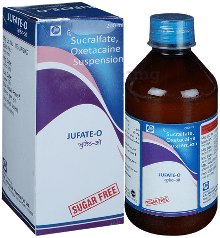 Jufate O 1000 mg/20 mg Suspension Sugar Free
