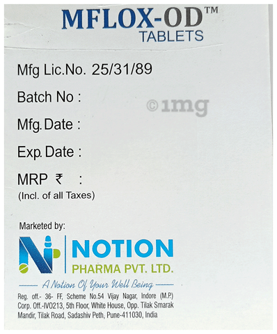 Mflox-OD Tablet