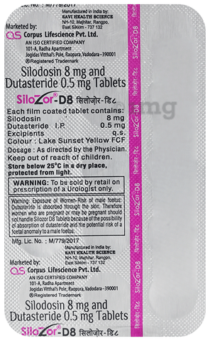 Silozor-D8 Tablet image Silozor-D8 Tablet image