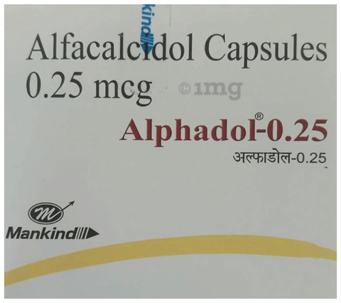 Alphadol 0.25mcg Capsule image