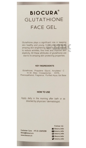 glutathione gel uses IV Therapy LA Organo Hydrating Face Gel