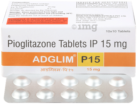 Adglim P 15mg Tablet image