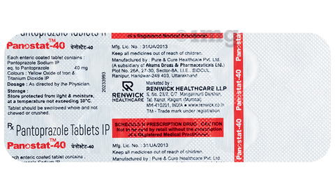 Panostat 40 Tablet image Panostat 40 Tablet image