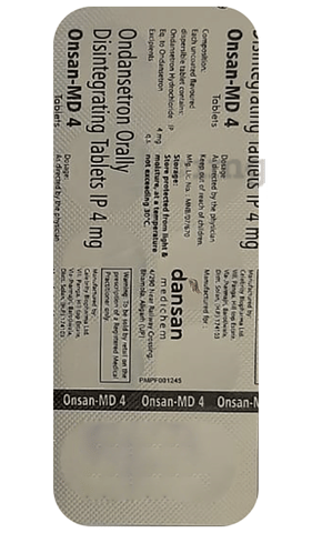 Onsan-MD 4 Tablet image Onsan-MD 4 Tablet image