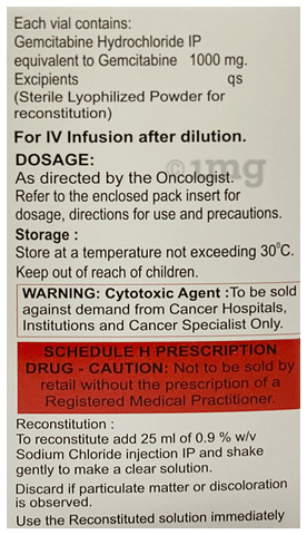 Gecitkrish 1000mg Injection