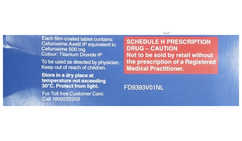 Ceftum 500mg Tablet image
