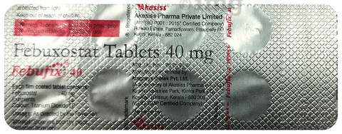 Febufix 40mg Tablet