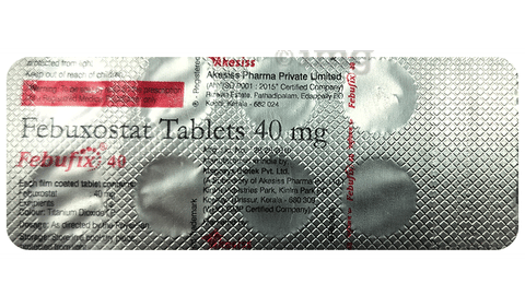 Febufix 40mg Tablet image