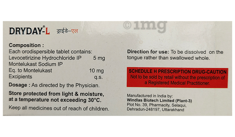 Dryday-L Tablet DT image