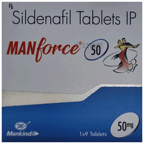 Manforce 50mg Tablet image
