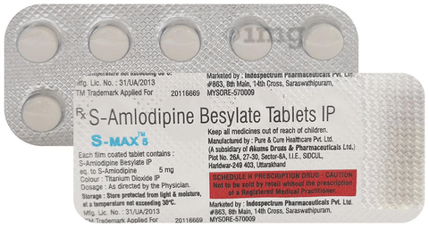 S Max 5mg Tablet image S Max 5mg Tablet image