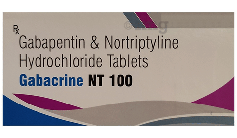 Gabacrine NT 100 Tablet image Gabacrine NT 100 Tablet image