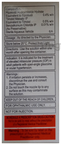 Ripatec T Eye Drop