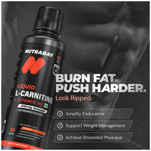 benefits of l carnitine for men Nutrabay L-Carnitine +Vitamin B5 for Fat Loss & Faster Recovery | Flavour  Liquid Orange: Buy bottle of 450.0 ml Liquid at 𝗯𝗲𝘀𝘁 𝗽𝗿𝗶𝗰𝗲 in  India