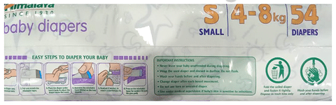 HIMALAYA Total Care Small Size Baby Pants Diapers (54 Count) set of 4 - S -  Buy 54 HIMALAYA Pant Diapers | Flipkart.com