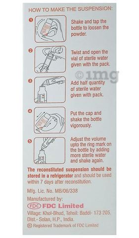 Zifi 50 Dry Syrup image Zifi 50 Dry Syrup image
