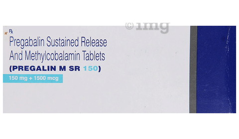 Pregalin M SR 150 Tablet image Pregalin M SR 150 Tablet image