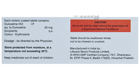 Dubant 20 Tablet image Dubant 20 Tablet image