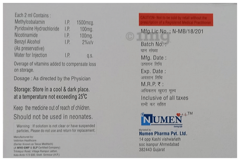 Numenvit-Gold Injection
