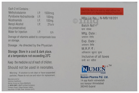 Numenvit-Gold Injection image