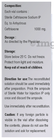 Ceftriaxone Injection
