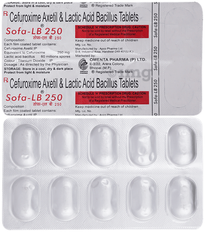 Sofa-LB 250 mg Tablet image Sofa-LB 250 mg Tablet image