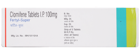 Fertyl Super 100mg Tablet image