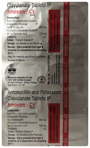 Amoxam-CV Tablet image